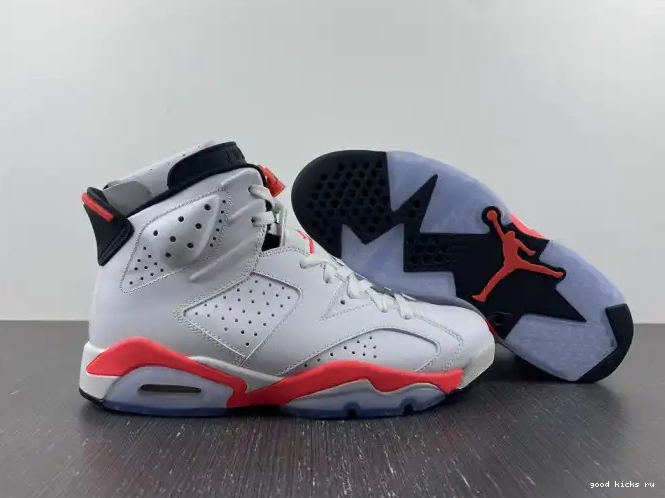 384664-123 White Jordan 6 Retro Infrared (2014) 0519